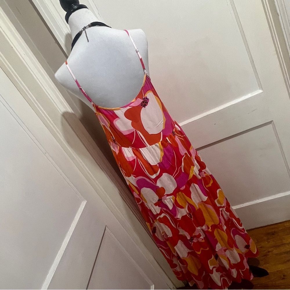 Vibrant Floral Maxi Dress - Picture 5 of 11